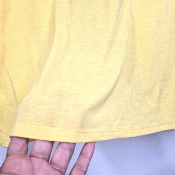 Vintage Disney Lion King Yellow Simba Hakuna Matata Juniors XXL / Women M - Picture 4 of 6